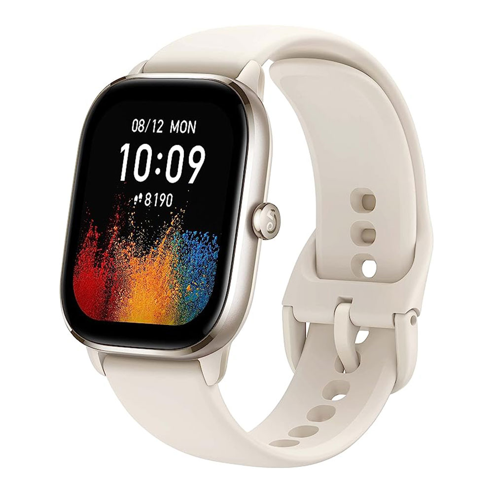 SMART WATCH (นาฬิกาอัจฉริยะ) AMAZFIT GTS 4 MINI MOONLIGHT WHITE (6972596105244)