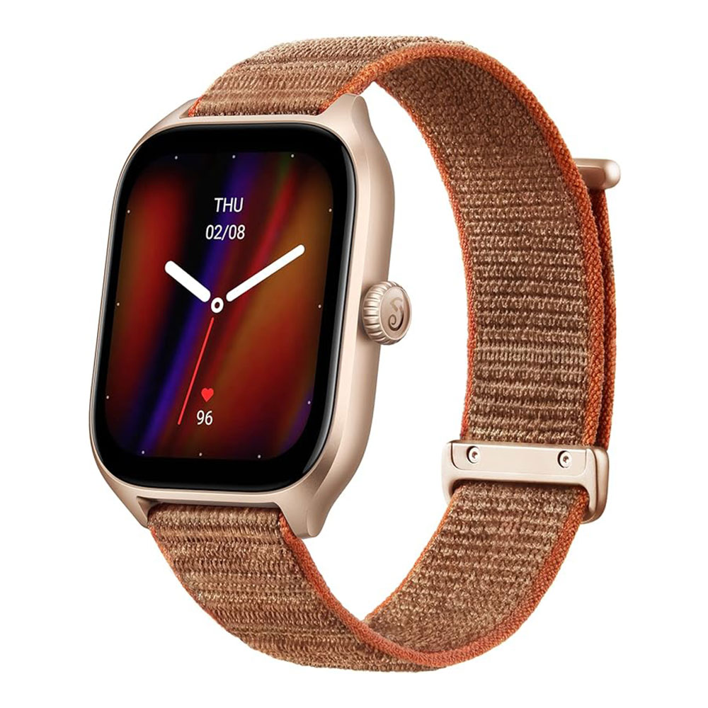 SMART WATCH (นาฬิกาอัจฉริยะ) AMAZFIT GTS 4 AUTUMN BROWN (6972596105886)