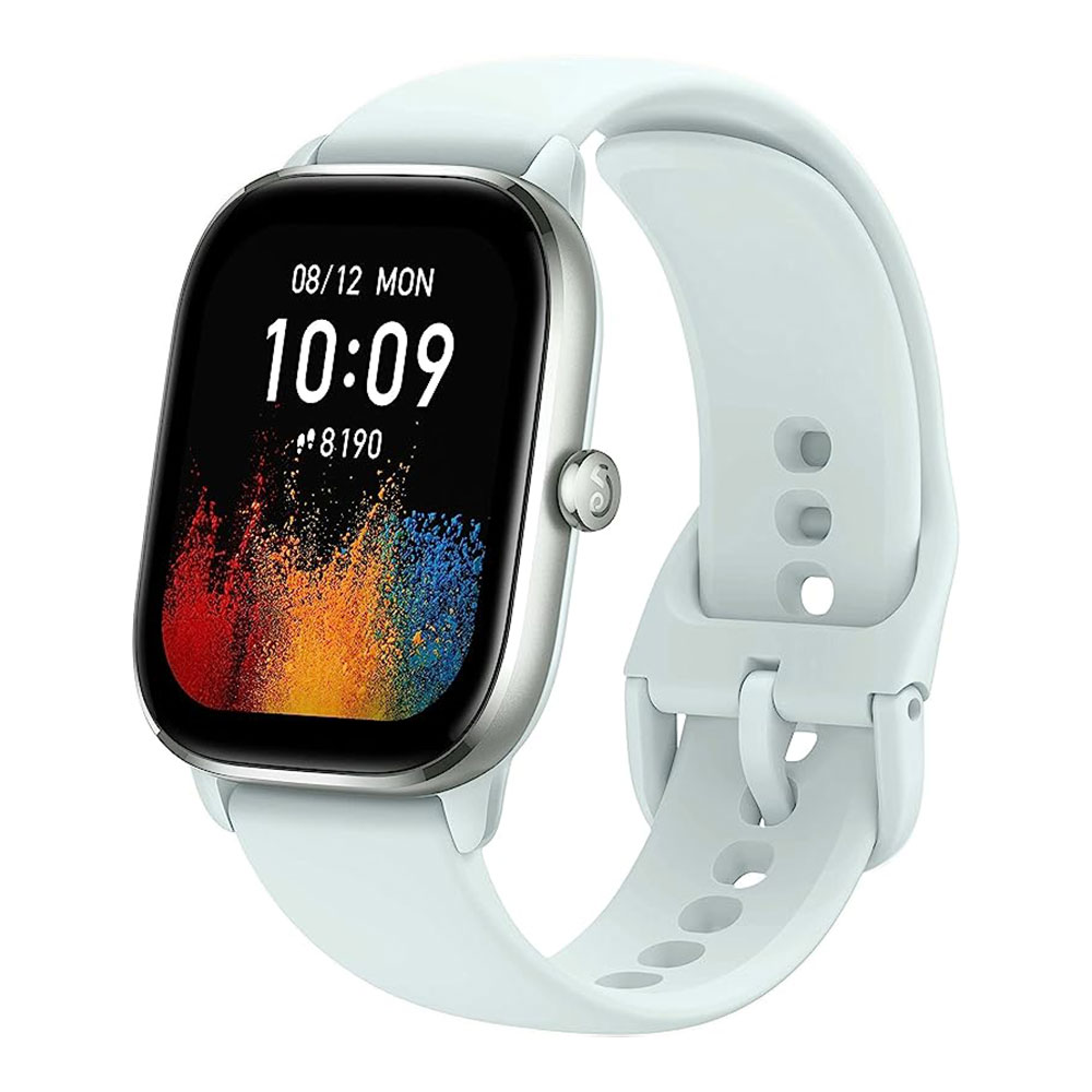 SMART WATCH (นาฬิกาอัจฉริยะ) AMAZFIT GTS 4 MINI MINT BLUE (6972596105237)
