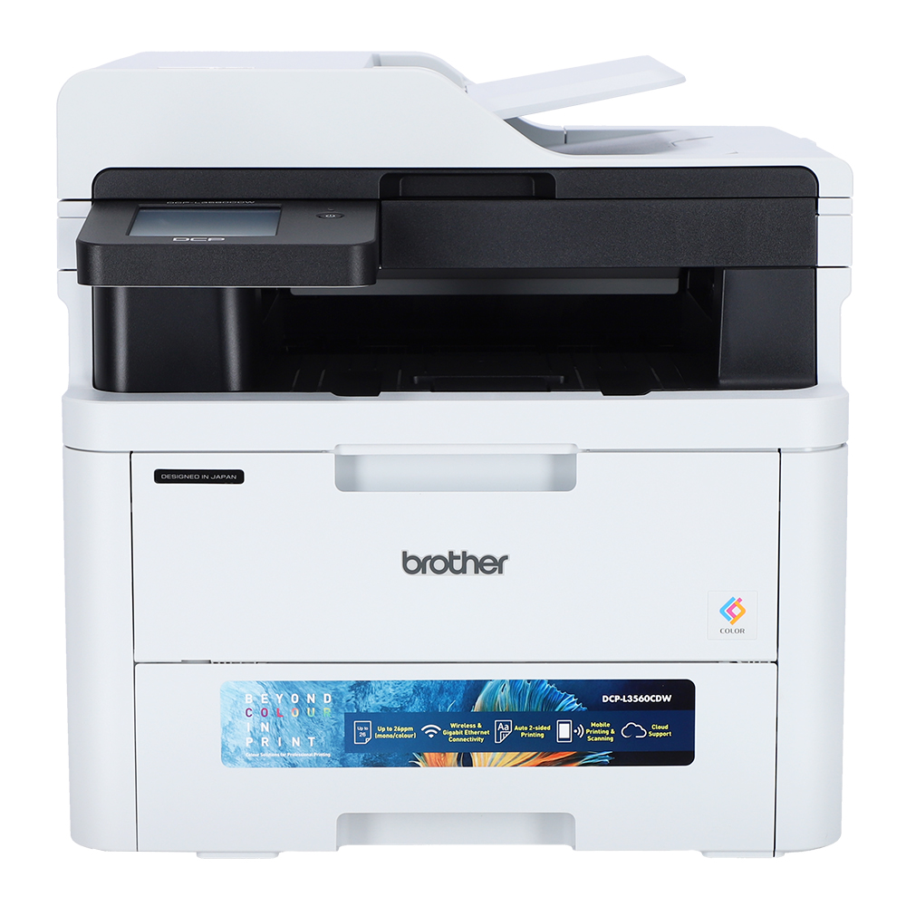 PRINTER (เครื่องพิมพ์ไร้สาย) BROTHER DCP-L3560CDW COLOUR LASER MULTI-FUNCTION