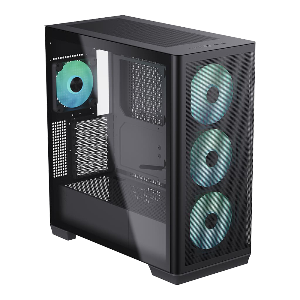 CASE (เคส) APNX C1 (BLACK) (ATX)