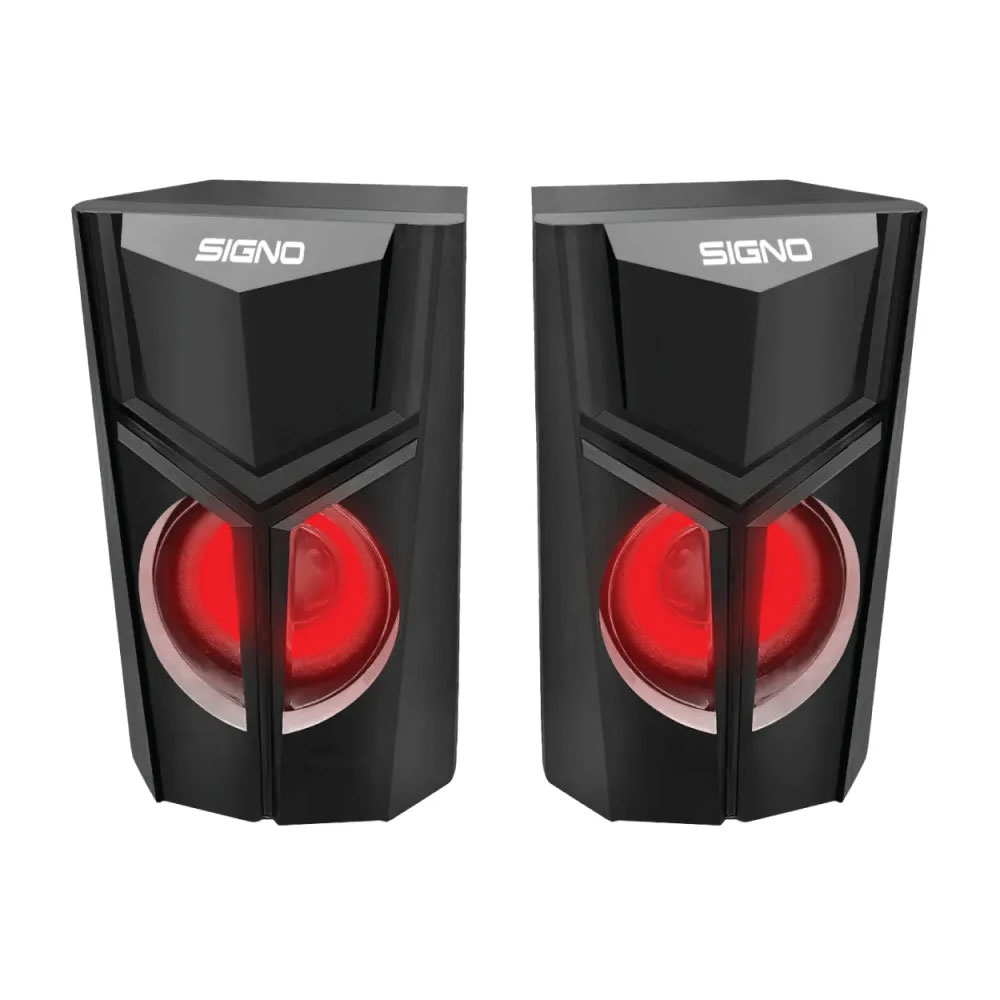 SPEAKER (ลำโพง) SIGNO E-SPORT SAGGIO SP-614 LED BLACK