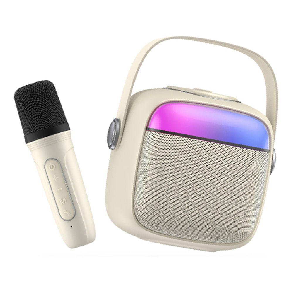 BLUETOOTH SPEAKER (ลำโพงบลูทูธ) ACOME A9 WITH MIC WHITE RGB