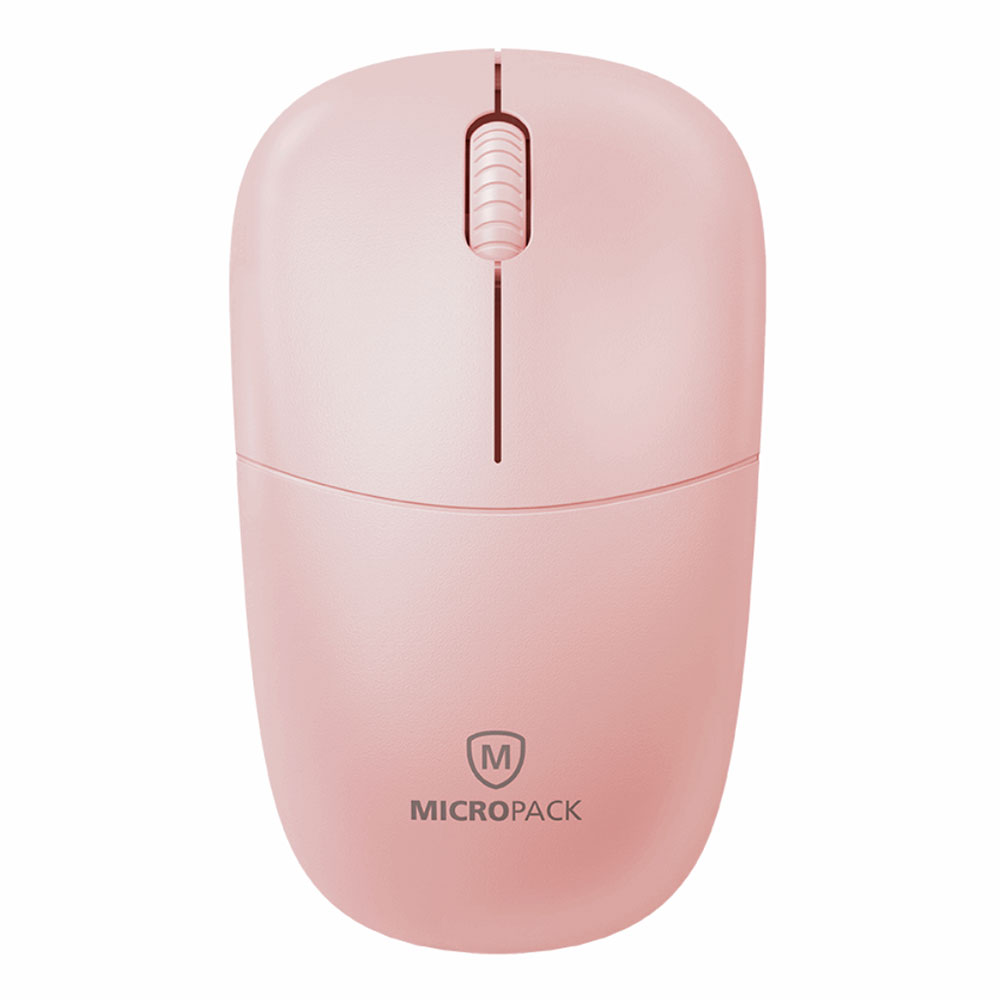 WIRELESS MOUSE (เมาส์ไร้สาย) MICROPACK WIRELESS MOUSE MP-712W (PINK)