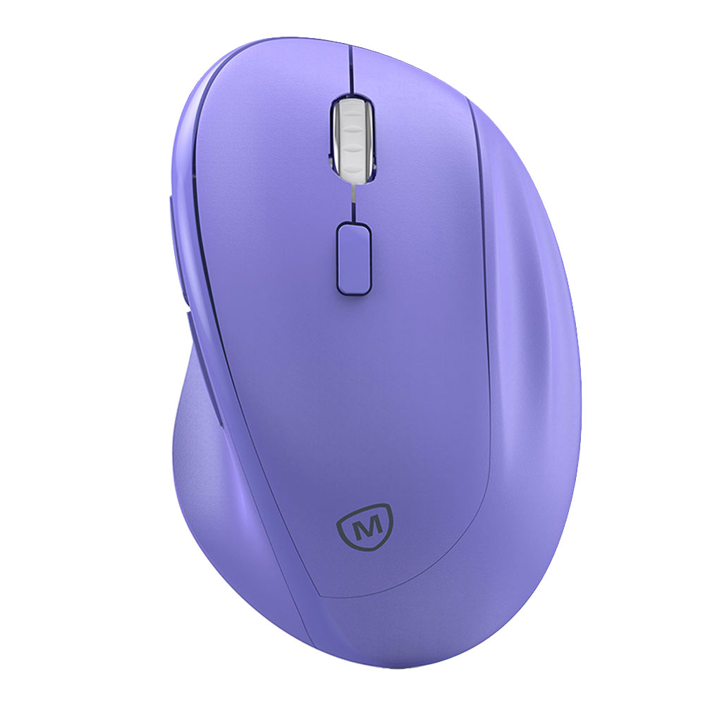 WIRELESS MOUSE (เมาส์ไร้สาย) MICROPACK OPTICAL WIRELESS MOUSE MP-V01W (PURPLE)