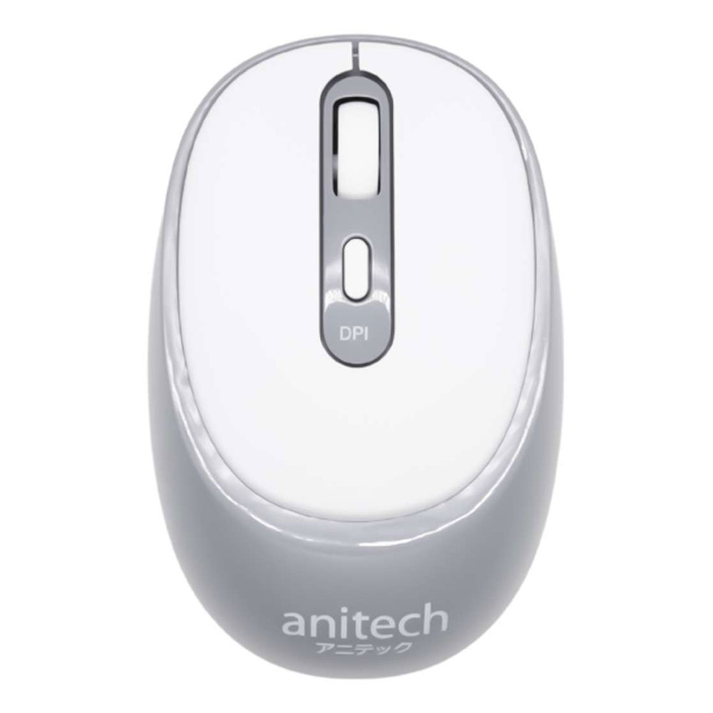 WIRELESS MOUSE (เมาส์ไร้สาย) ANITECH WIRELESS W236-GY GRAY