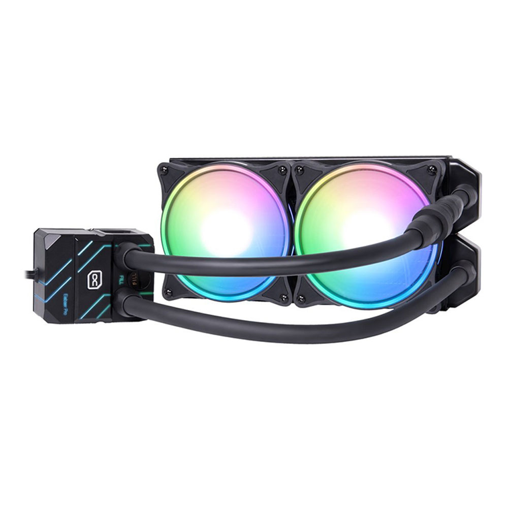 CPU LIQUID COOLER (ระบบระบายความร้อนด้วยน้ำ) ALPHACOOL EISBAER PRO AURORA 240 AIO