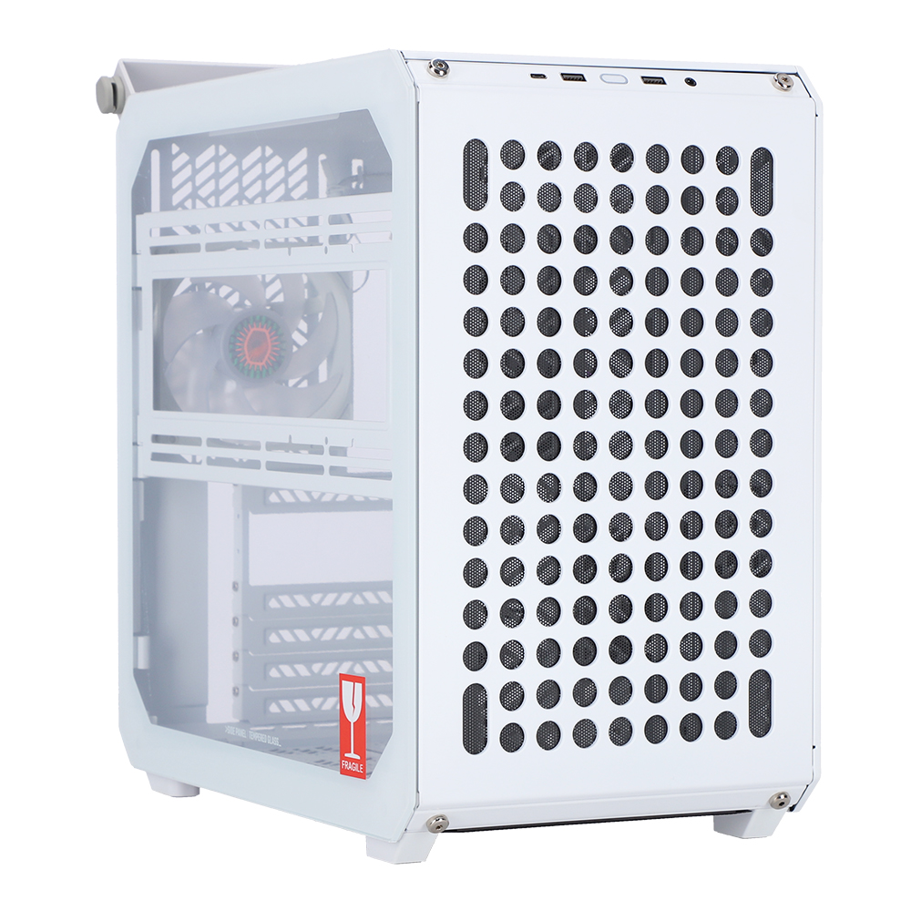 ATX CASE (เคส) COOLER MASTER CASE MATX QUBE 500 WHITE (Q500-WGNN-S01) (3901306890)