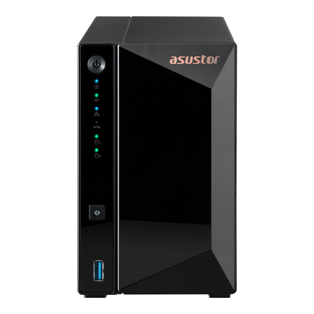 NAS (อุปกรณ์จัดเก็บข้อมูลบนเครือข่าย) ASUSTOR DRIVESTOR 2 PRO GEN2 AS3302T V2 2 BAY NAS (AS3302T V2)