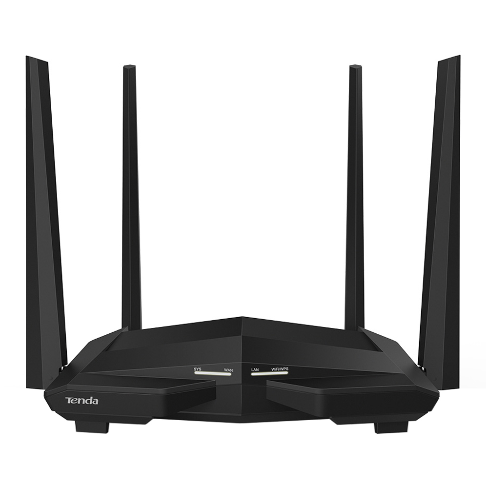 ROUTER (เราเตอร์) TENDA AC1200 GIGABIT WIFI ROUTER 4 x 5 DBI (AC10U)