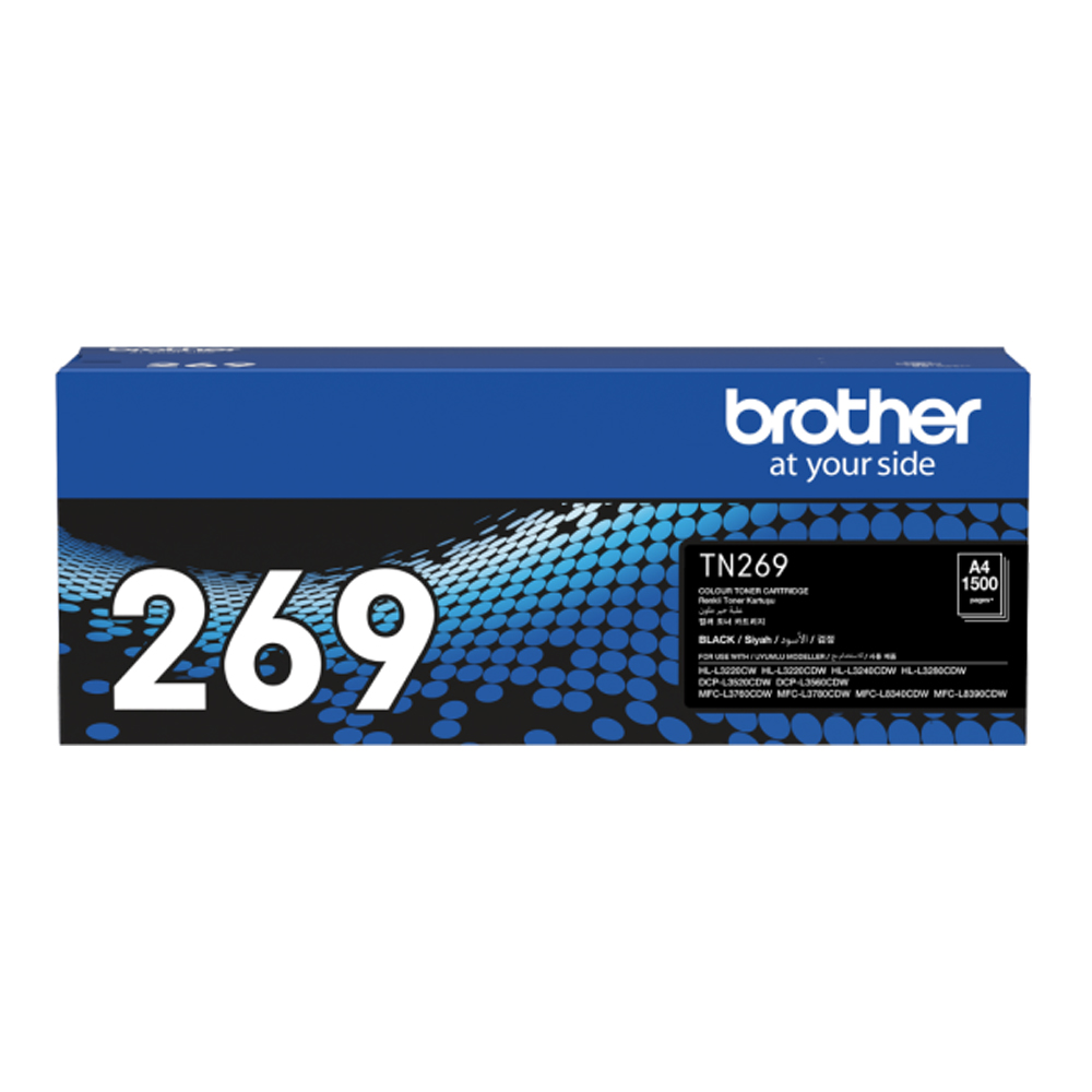 TONER (หมึกสำหรับเครื่องพิมพ์) BROTHER TN-269BK (BLACK)