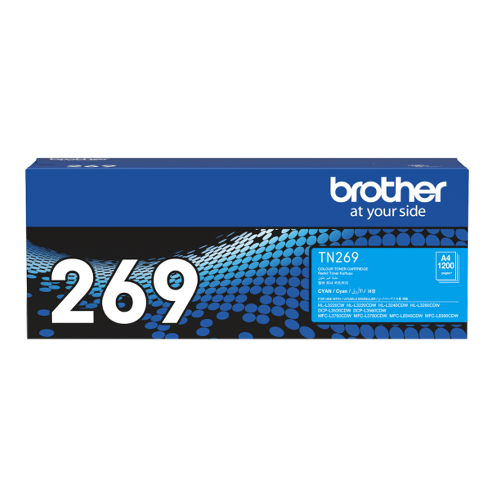 TONER (หมึกสำหรับเครื่องพิมพ์) BROTHER TN-269C (CYAN)