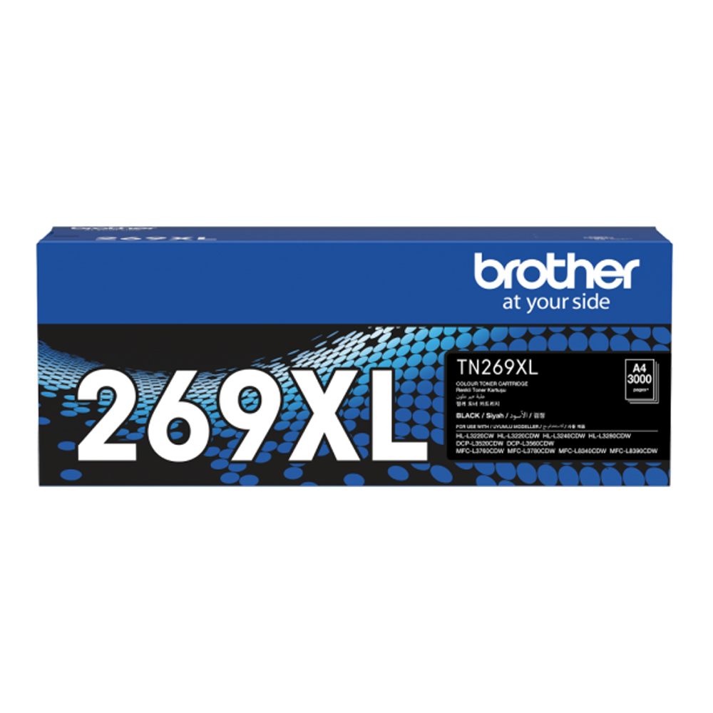 TONER (หมึกสำหรับเครื่องพิมพ์) BROTHER TN-269XLBK (BLACK)