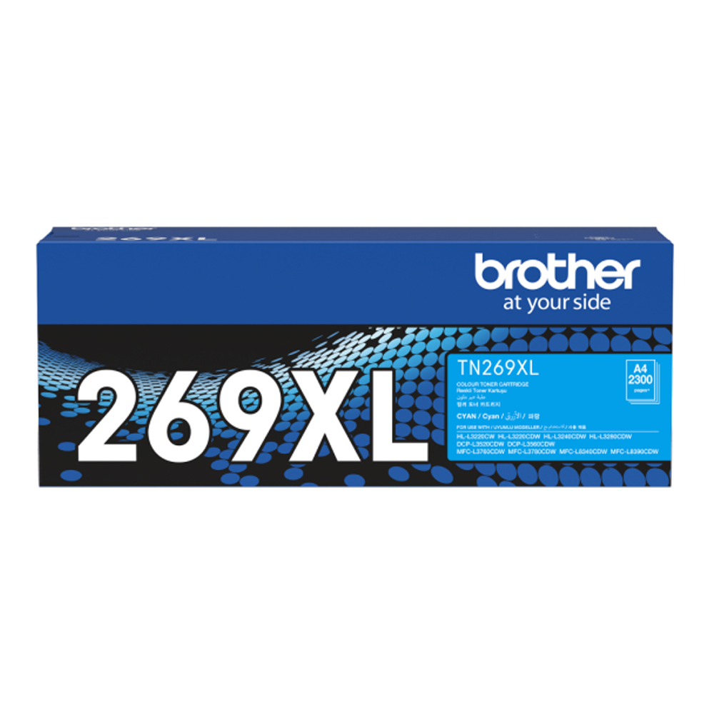 TONER (หมึกสำหรับเครื่องพิมพ์) BROTHER TN-269XLC (CYAN)
