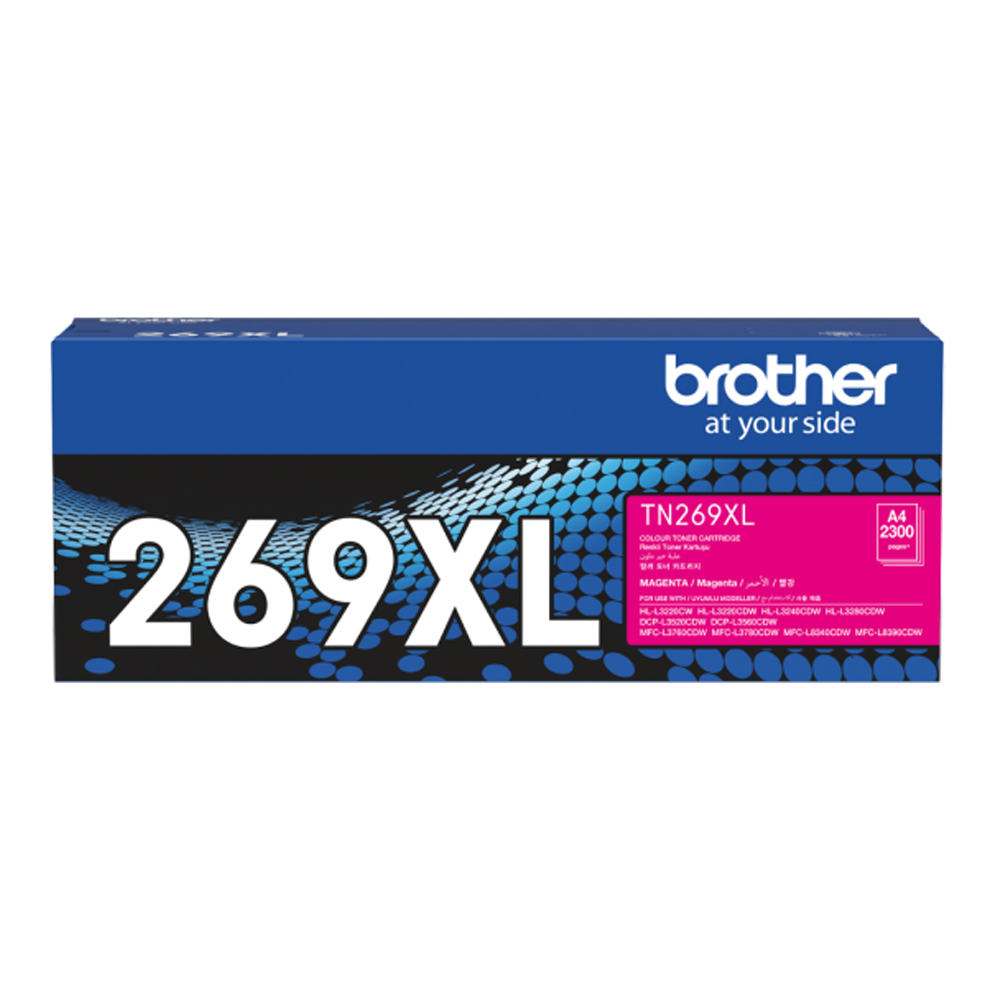 TONER (หมึกสำหรับเครื่องพิมพ์) BROTHER TN-269XLM (MAGENTA)
