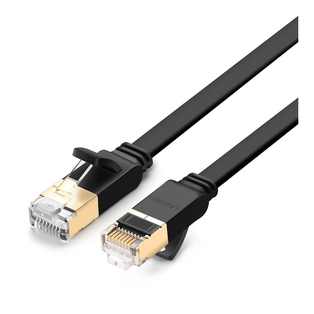 LAN CABLE (สายแลน) UGREEN ETHERNET CAT7 RJ45 GIGABIT ETHERNET FLAT CABLE 11266 15M