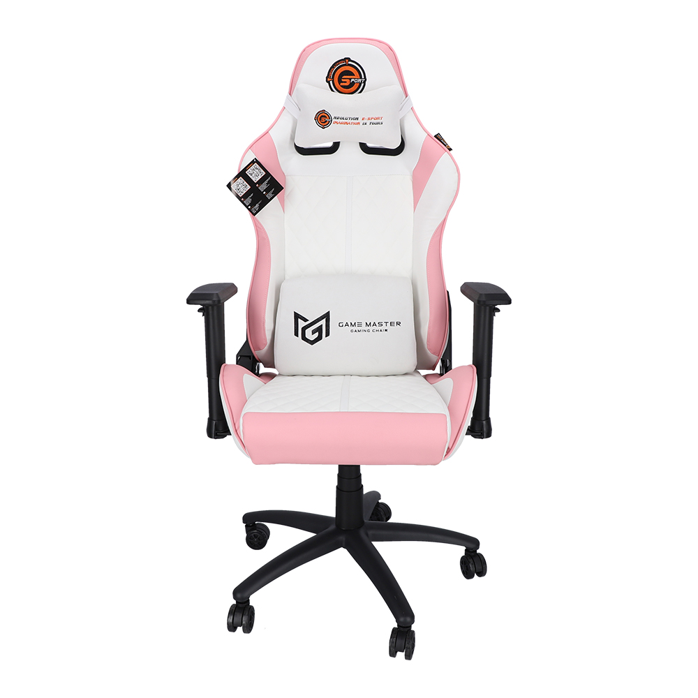 GAMING CHAIR (เก้าอี้เกมมิ่ง) NEOLUTION E-SPORT GAME MASTER (WHITE-PINK) (สินค้าต้องประกอบก่อนใช้งาน)