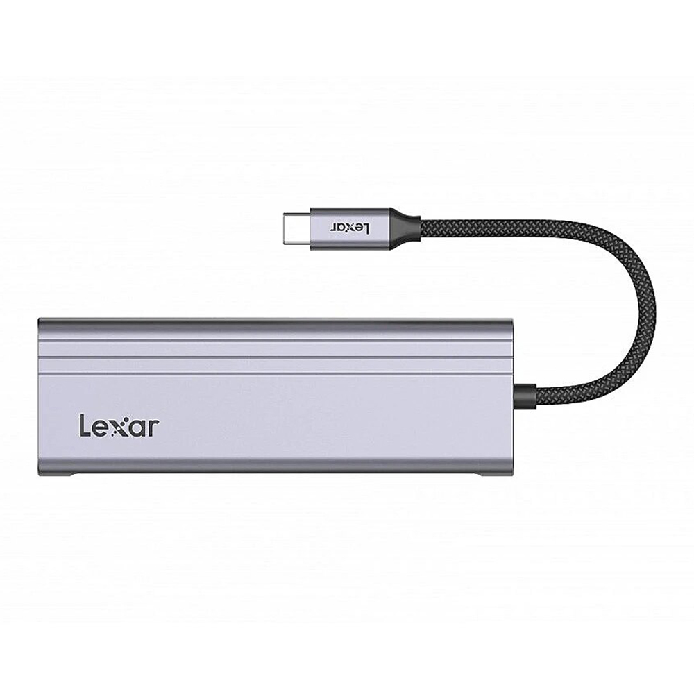 USB HUB (ยูเอสบีฮับ) LEXAR H31 USB-C HUB 7 IN 1 USB 3.2 (LXR-LPAH31N)