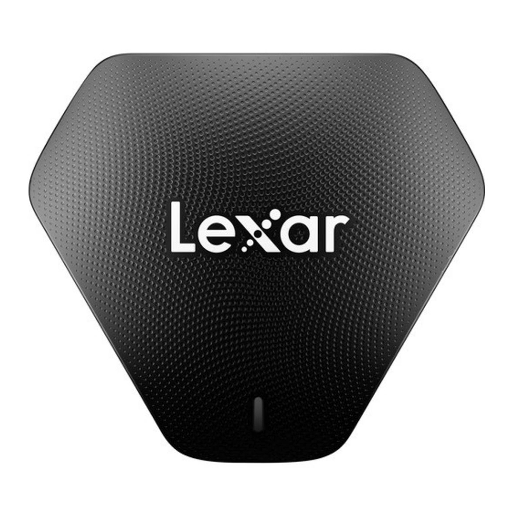 CARD READER (การ์ดรีดเดอร์พกพา) LEXAR PROFESSIONAL MULTI-CARD 3-IN-1 USB 3.1 READER (LRW500URB) BLACK