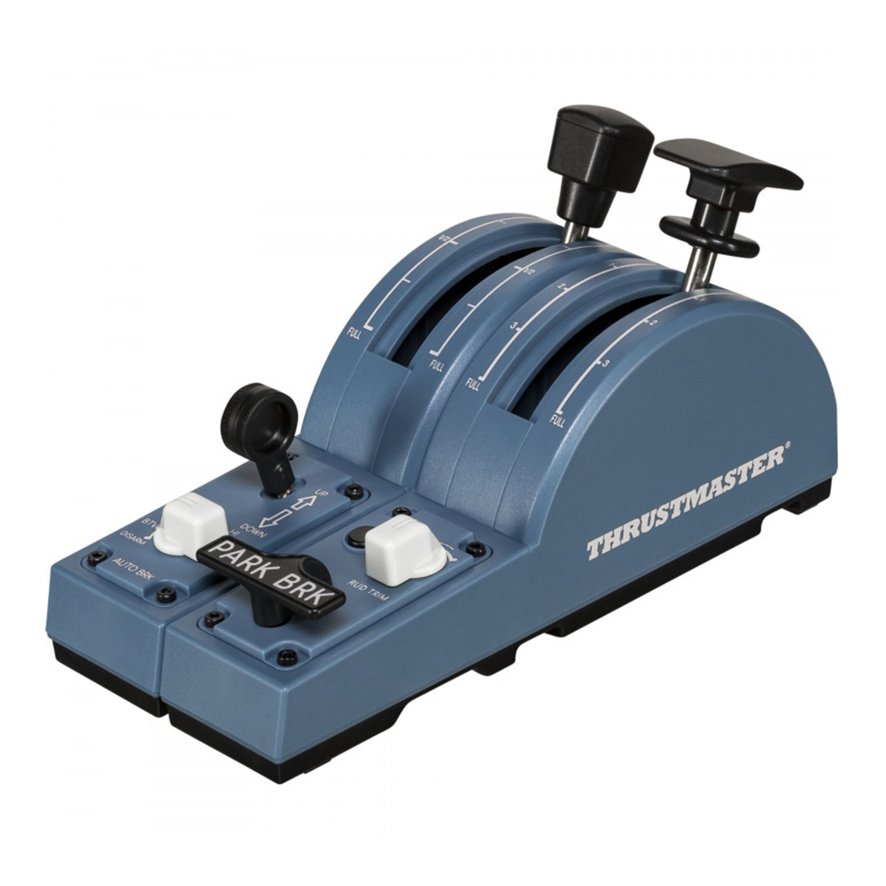 FLIGHT WHEEL ACCESSORIES (อุปกรณ์เสริมพวงมาลัยนักบิน) THRUSTMASTER TCA QUADRANT ADD ON AIRBUS EDITION (TCA QUADRANT ADD ON AIRBUS EDITION)