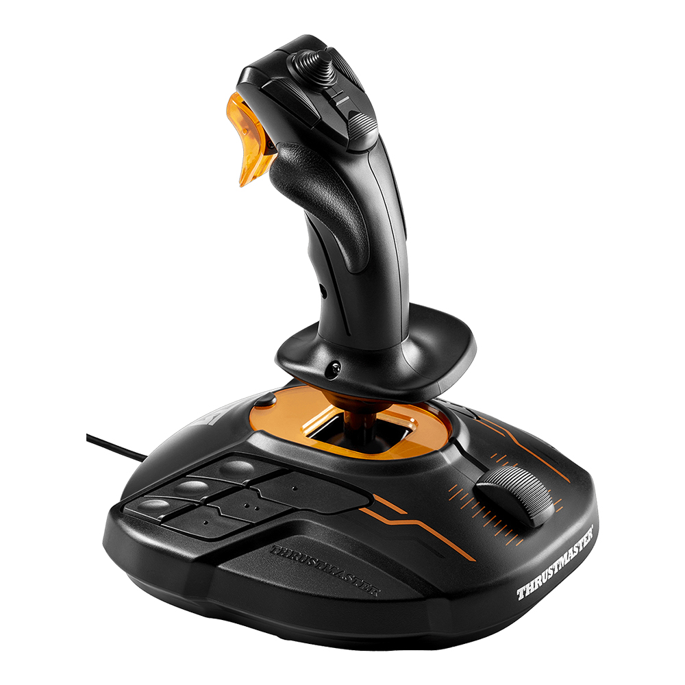 FLIGHT WHEEL CONTROLLER (คอนโทรลเลอร์พวงมาลัยนักบิน) THRUSTMASTER T.16000M FCS (T.16000M FCS)