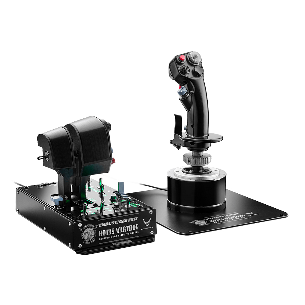 FLIGHT WHEEL CONTROLLER (คอนโทรลเลอร์พวงมาลัยนักบิน) THRUSTMASTER HOTAS WARTHOG (HOTAS WARTHOG)