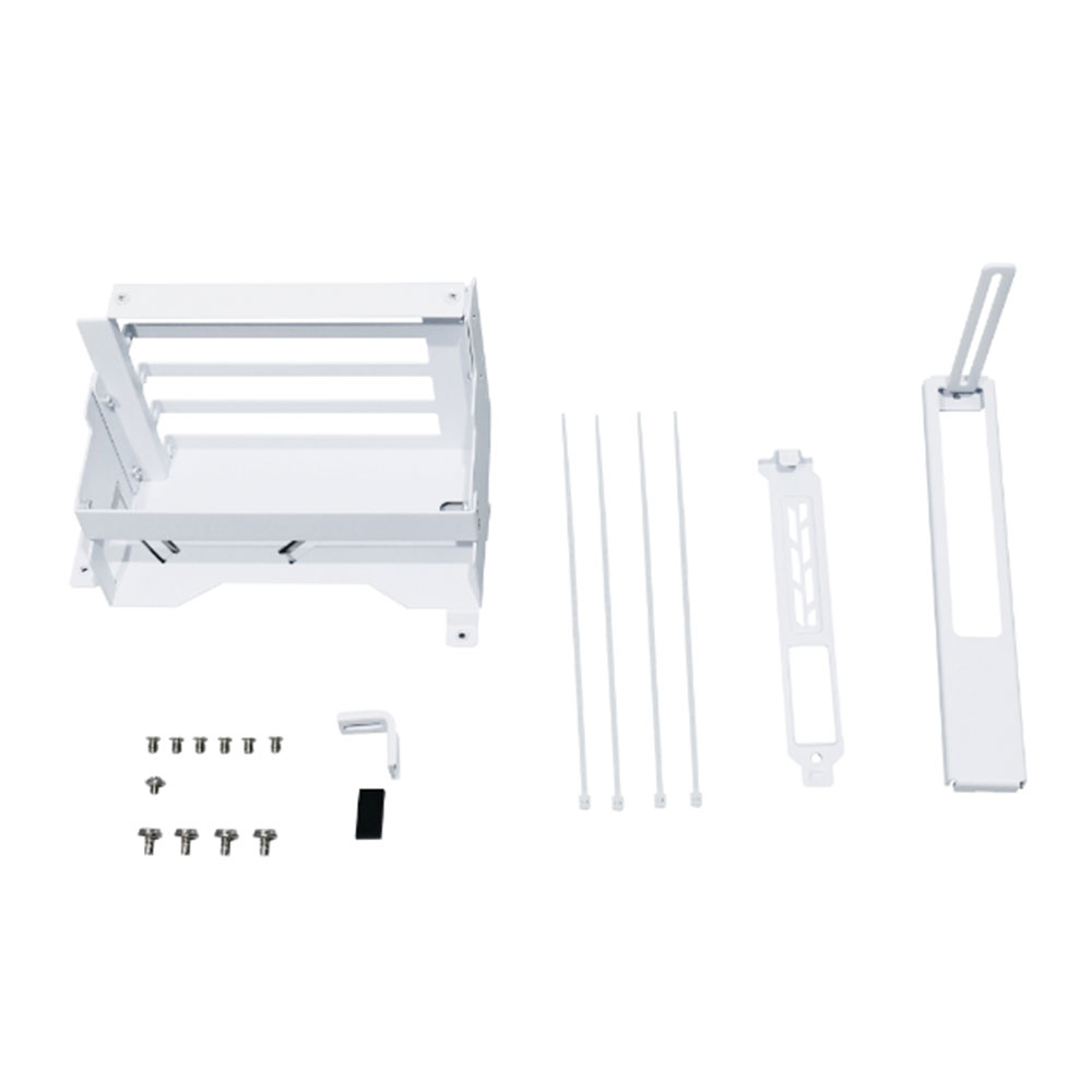 GPU MOUNTING (อุปกรณ์ยึดจับการ์ดจอ) LIAN LI O11D EVO XL UPRIGHT GPU BRACKET (WHITE)
