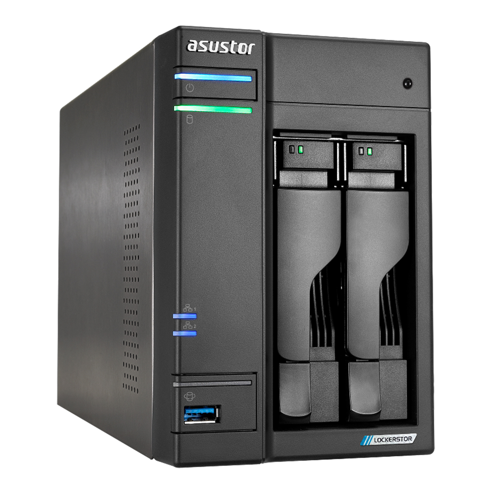 NAS (อุปกรณ์จัดเก็บข้อมูลบนเครือข่าย) ASUSTOR NAS WITH 2, 4 OR 6- BAYS (AS6702T)