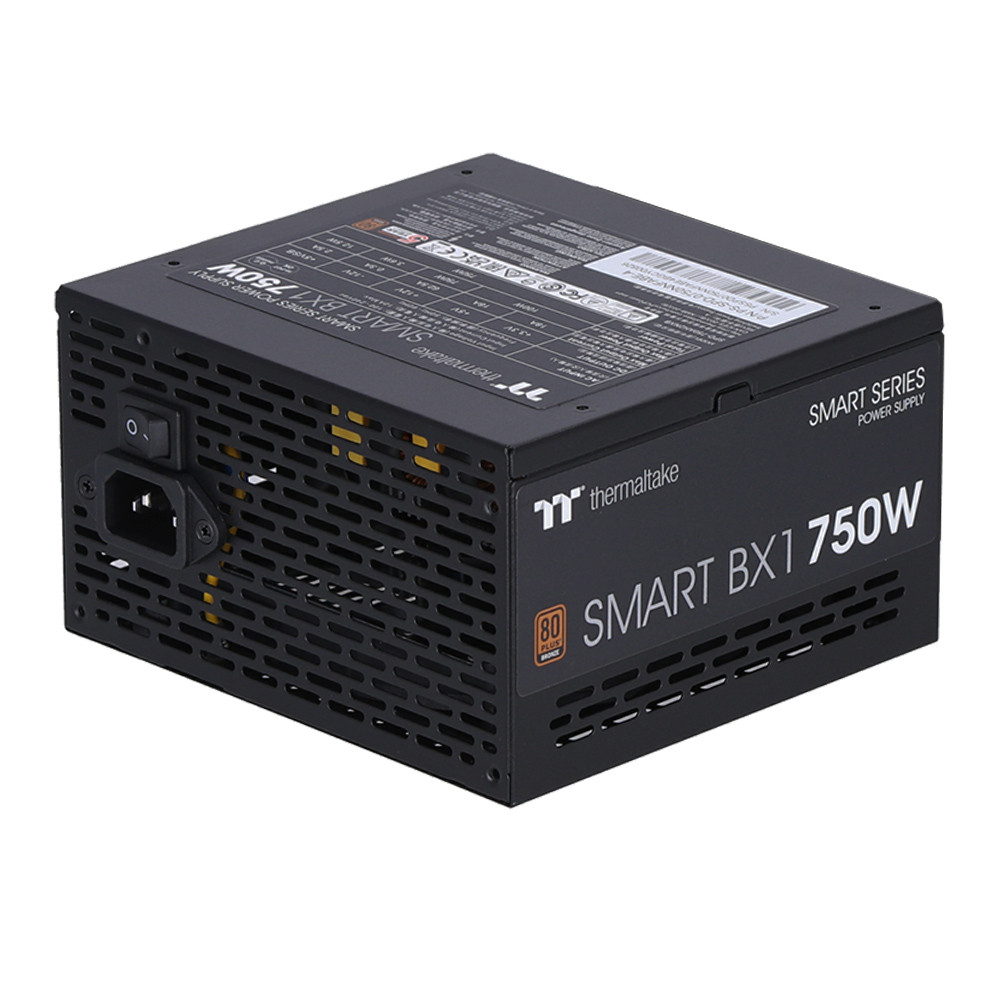 POWER SUPPLY (อุปกรณ์จ่ายไฟ) THERMALTAKE SMART BX1 750W (DC TO DC VERSION) - 750W 80 PLUS BRONZE BLACK ATX (PS-SPD-0750NNFABE-4)