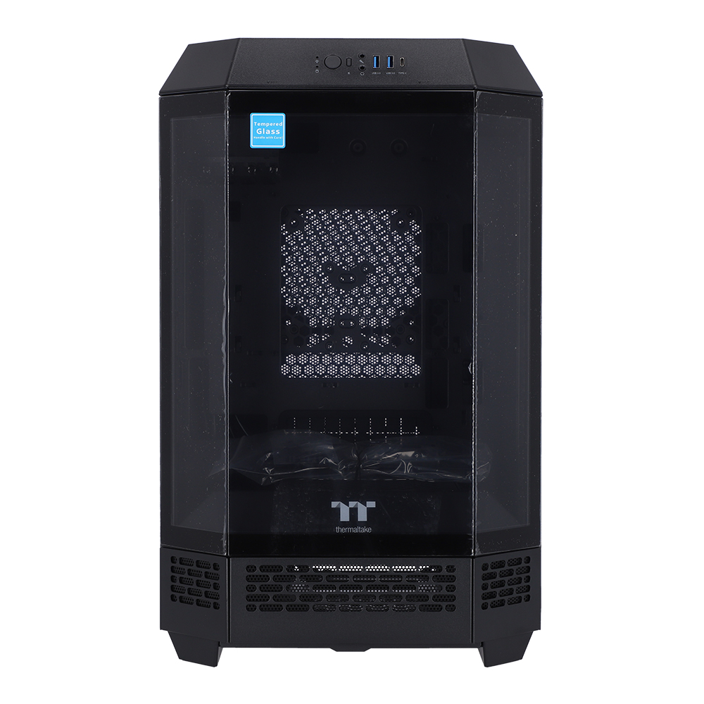 CASE (เคส) THERMALTAKE THE TOWER 300 (BLACK) (MICRO-ATX)