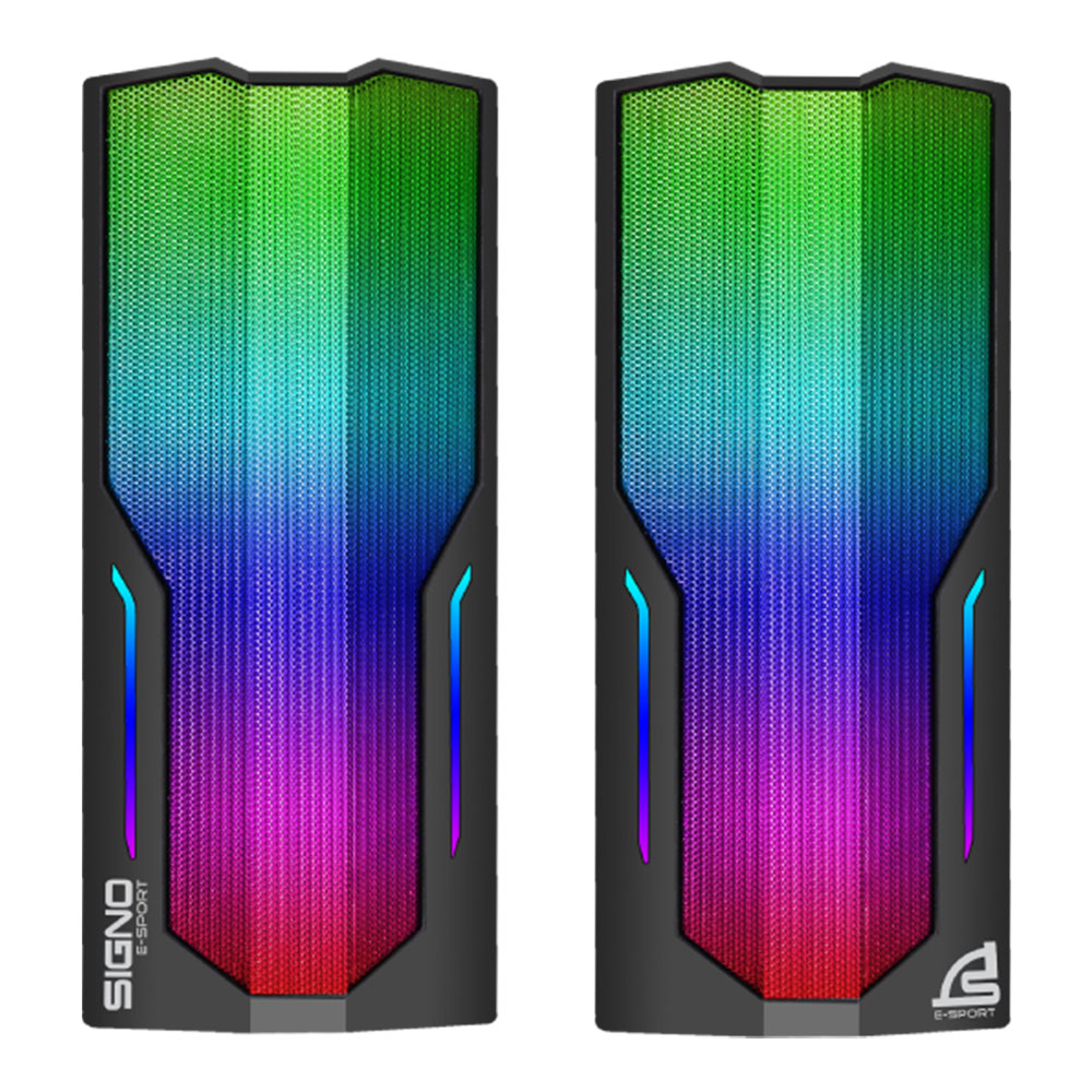 SPEAKER (ลำโพง) SIGNO E-SPORT ENSORO SP-611 LED BLACK