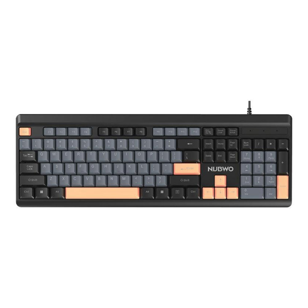 KEYBOARD (คีย์บอร์ด) NUBWO NK44 - BLACK