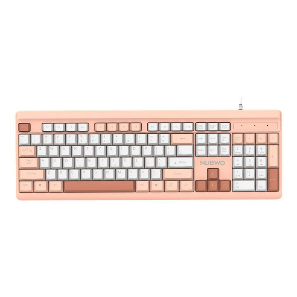 KEYBOARD (คีย์บอร์ด) NUBWO NK44 - PINK