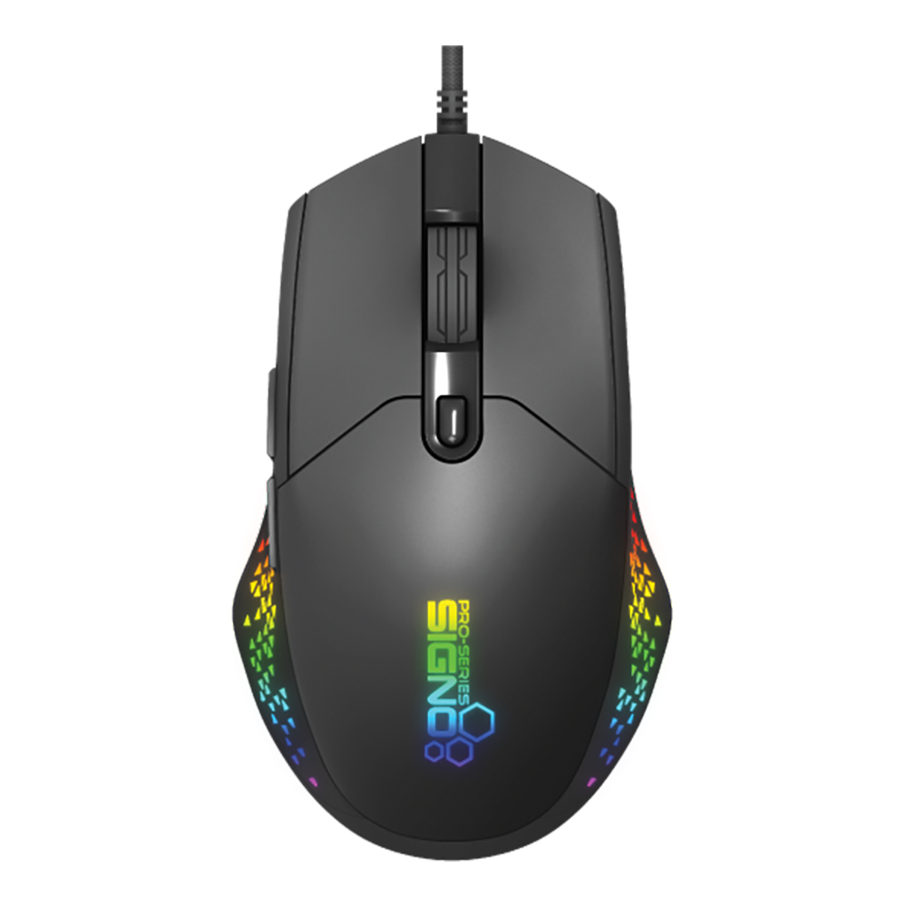 MOUSE (เมาส์) SIGNO GM-906BLK CAPTER (BLACK)