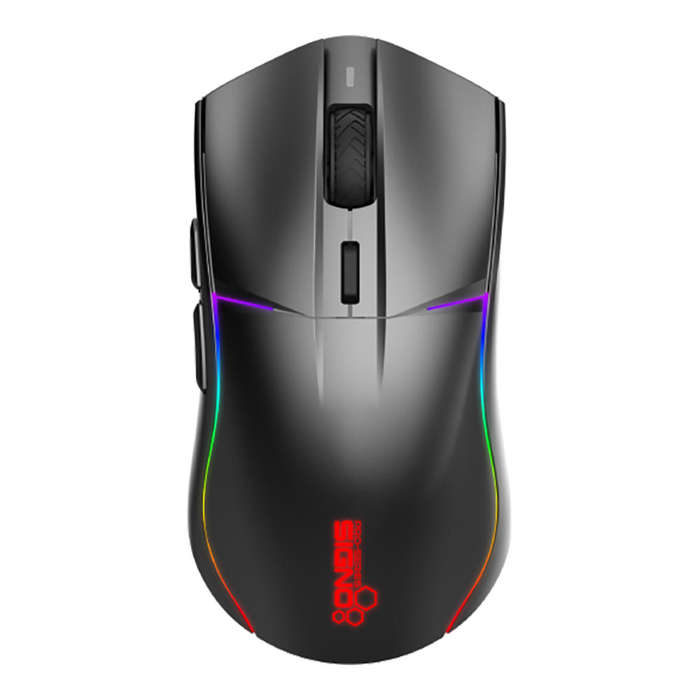WIRELESS MOUSE (เมาส์ไร้สาย) SIGNO WG-909BLK VECTER (BLACK)