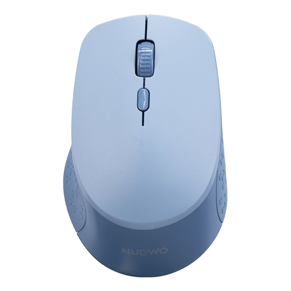 WIRELESS MOUSE (เมาส์ไร้สาย) NUBWO NMB036 - DUAL MODE LIGHT BLUE/DARK BLUE
