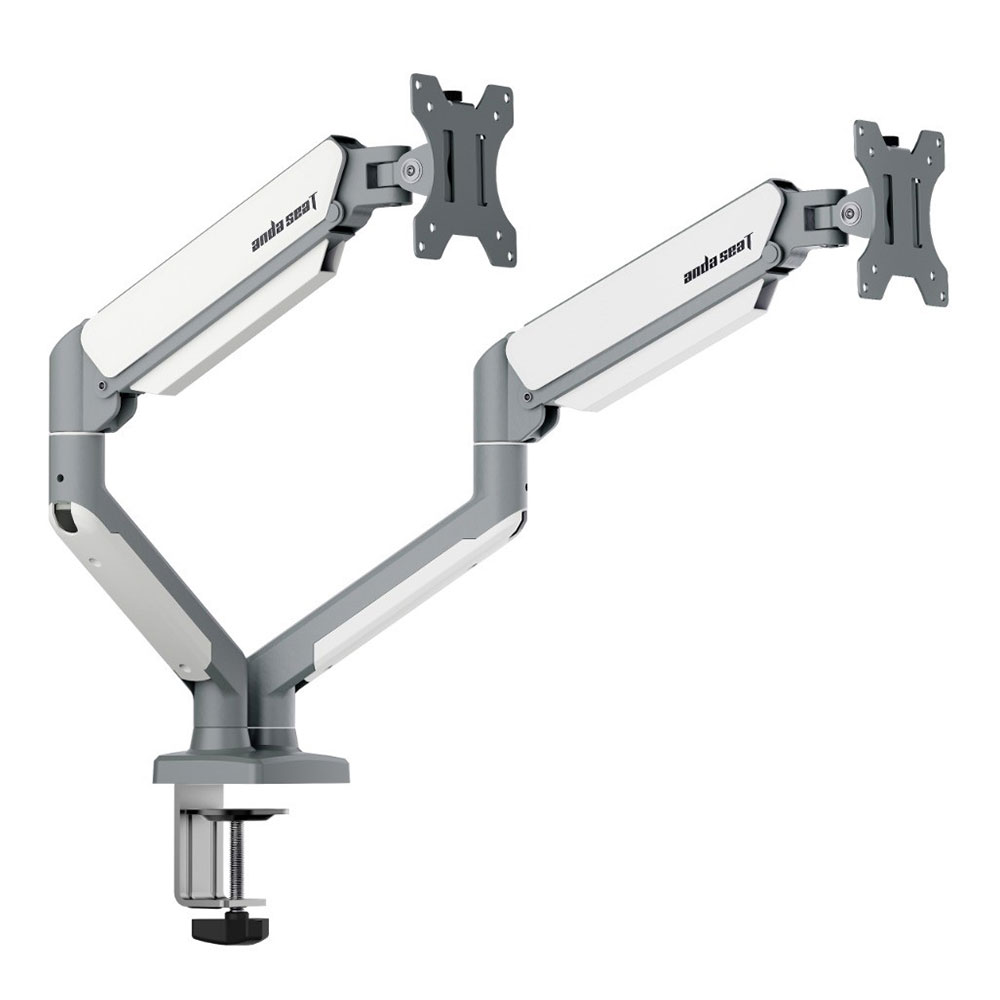 MONITOR ARM (ขาตั้งจอ) ANDA SEAT A6L-2T-FW WH