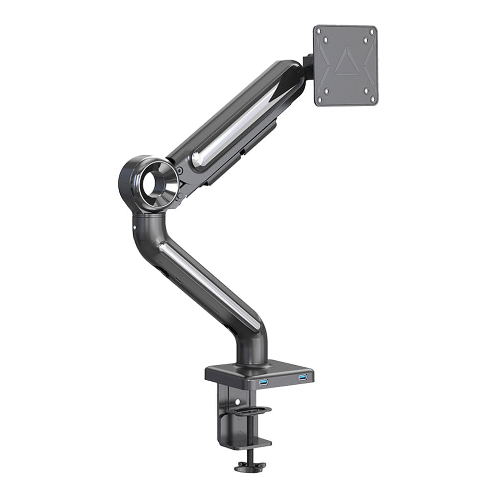MONITOR ARM (ขาตั้งจอ) ERGONOZ ASTRO SINGLE (EGN-ASTRO-B-S) (BLACK-SILVER)