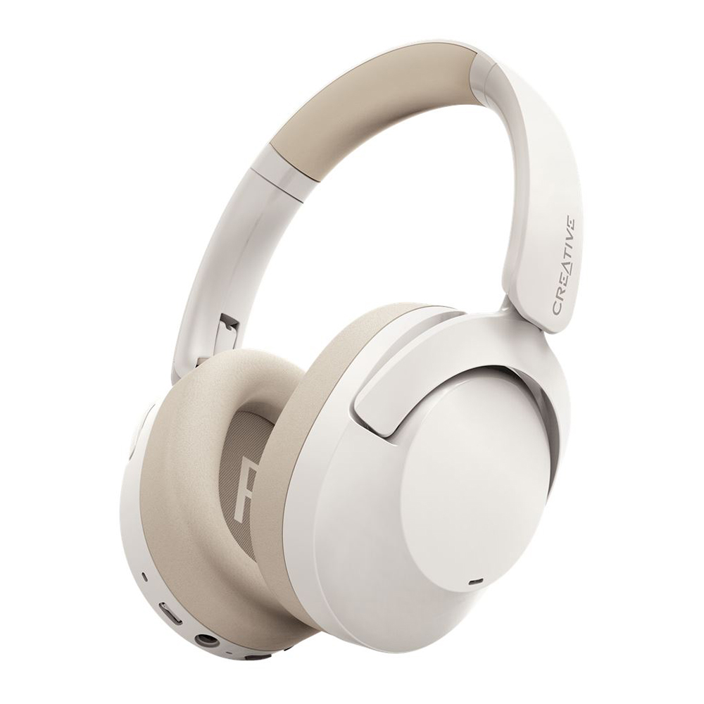 BLUETOOTH HEADPHONE (หูฟังบลูทูธ) CREATIVE ZEN HYBRID 2 (CREAM)