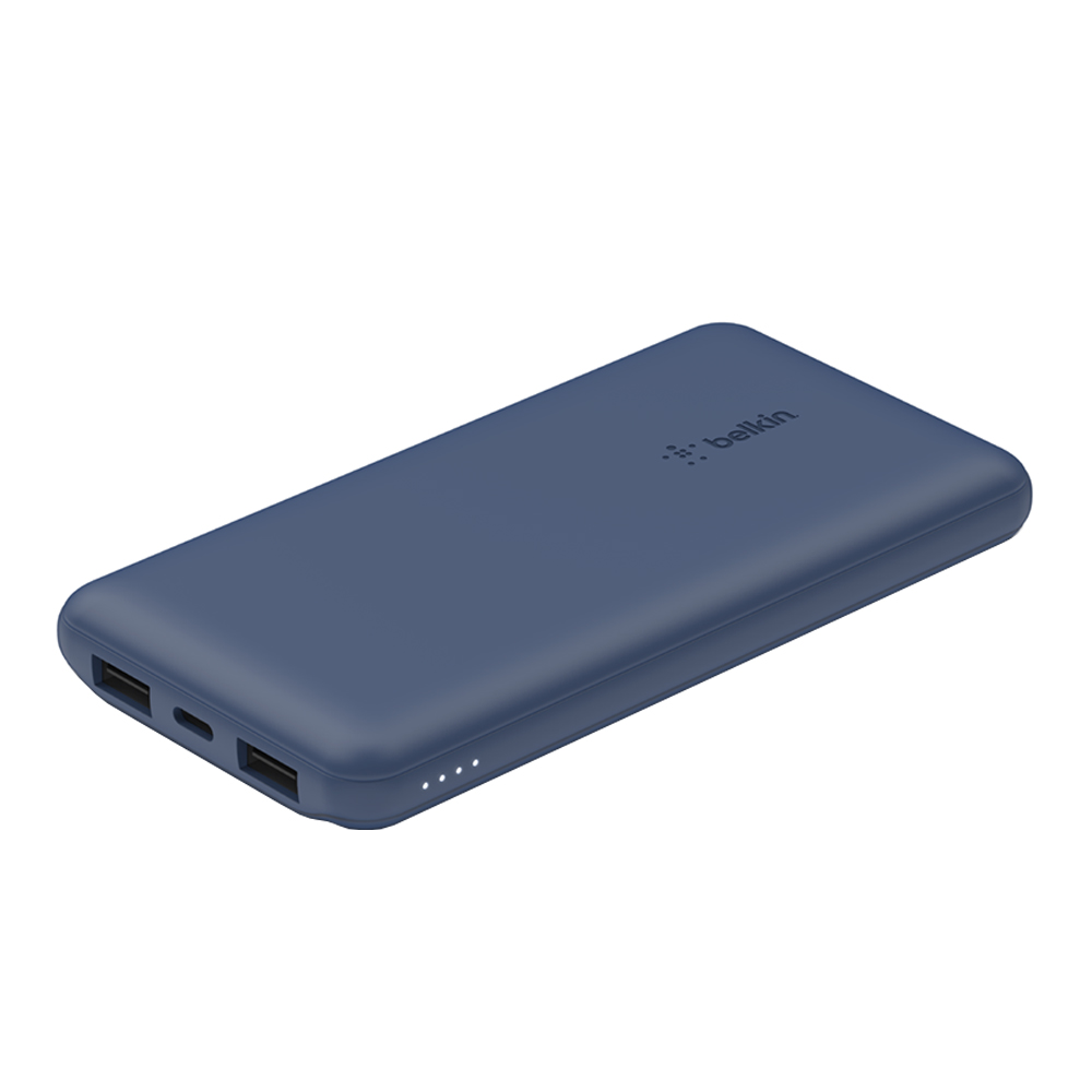 POWER BANK (พาวเวอร์แบงค์) BELKIN BOOSTCHARGE 10000 mAh - BLUE (BPB011BTBL)