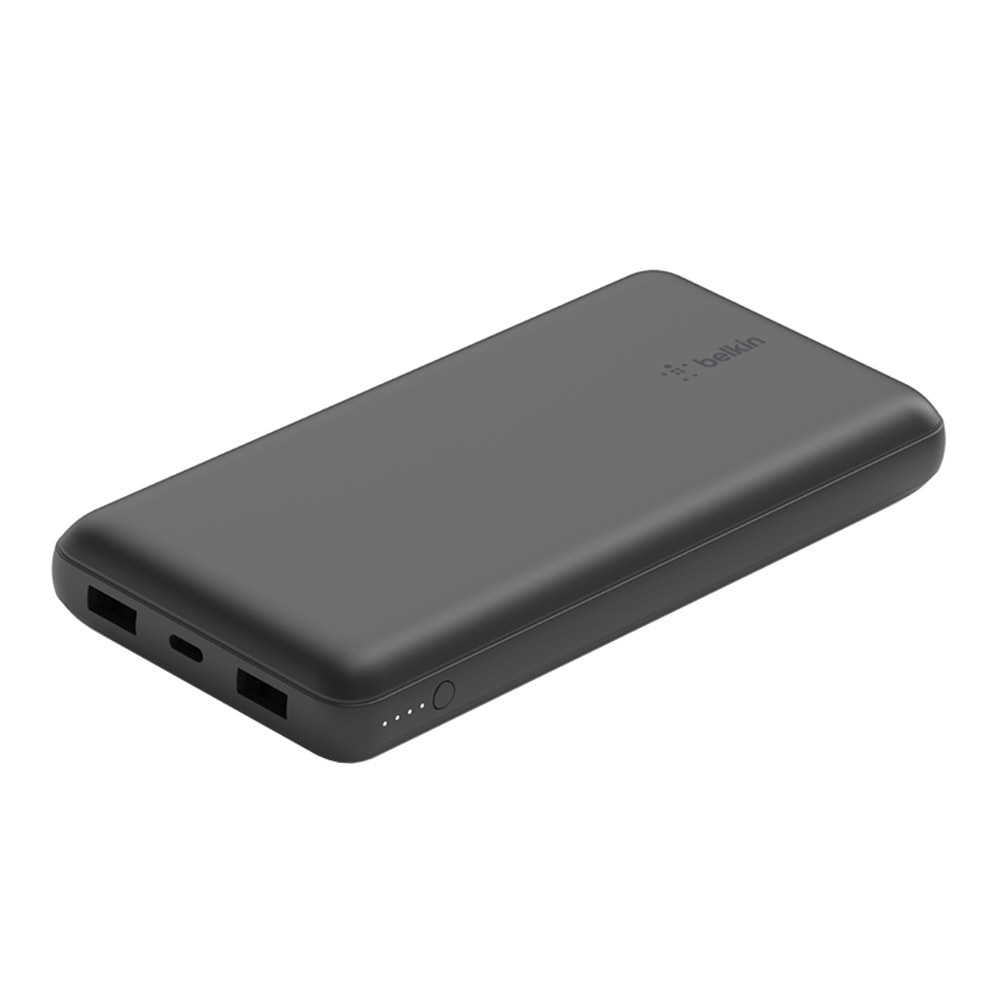 POWER BANK (พาวเวอร์แบงค์) BELKIN BOOSTCHARGE 20000 mAh (BPB012BTBK) (BLACK)