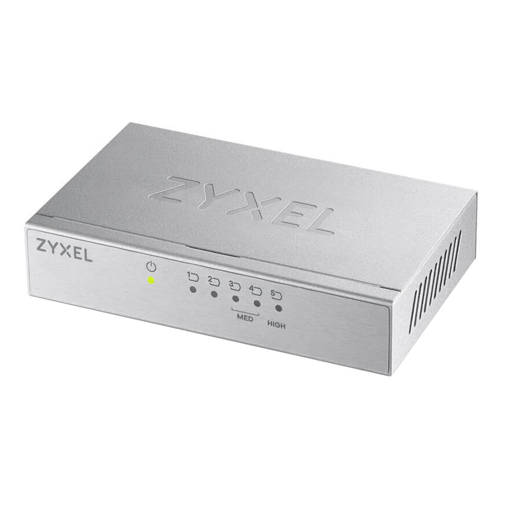 SWITCH (สวิตซ์) ZYXEL 5 PORTS GS-105B V3 GIGABIT PORT METAL CASE