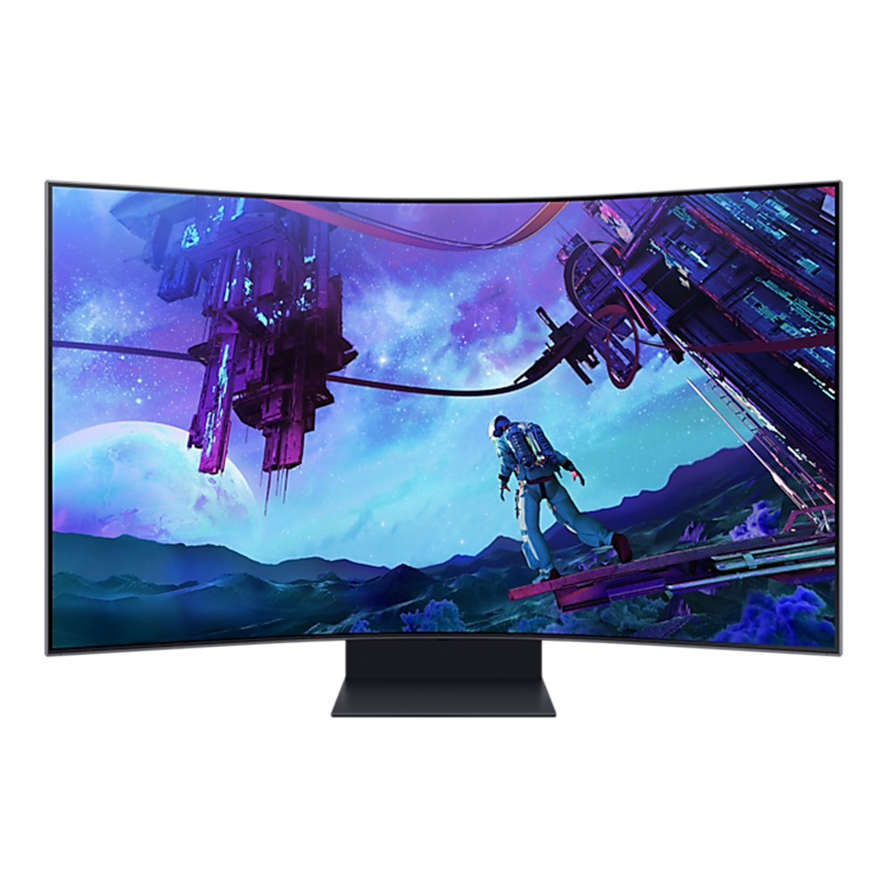 Monitor (จอมอนิเตอร์) Samsung Odyssey Ark G97NC LS55CG970NEXXT - 55 Inch VA UHD 165Hz AMD FreeSync Premium Pro