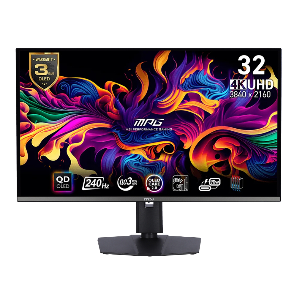 MONITOR (จอมอนิเตอร์) MSI MPG 321URX QD-OLED 31.5 INCH 4K 240Hz