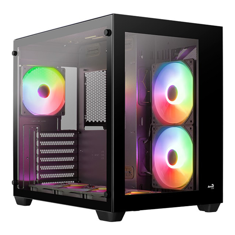 CASE (เคส) AEROCOOL DRYFT (BLACK) (ATX) (DRYFT-BK-V2)