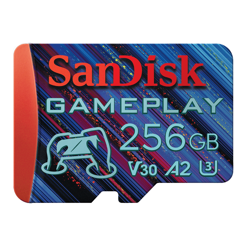 256 GB MICRO SD CARD (ไมโครเอสดีการ์ด) SANDISK GAMEPLAY (SDSQXAV-256G-GN6XN)