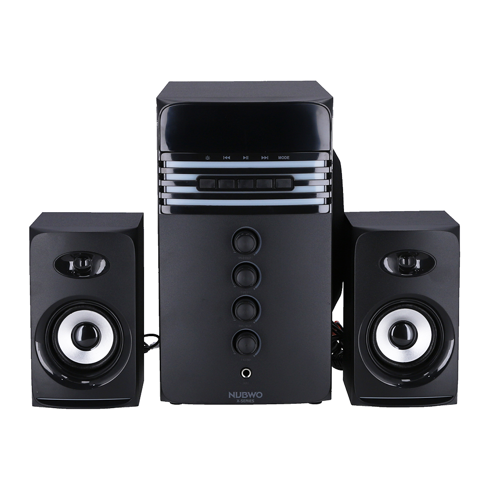 BLUETOOTH SPEAKER (ลำโพงบลูทูธ) NUBWO MATTEO NX-S4 RGB - BLACK