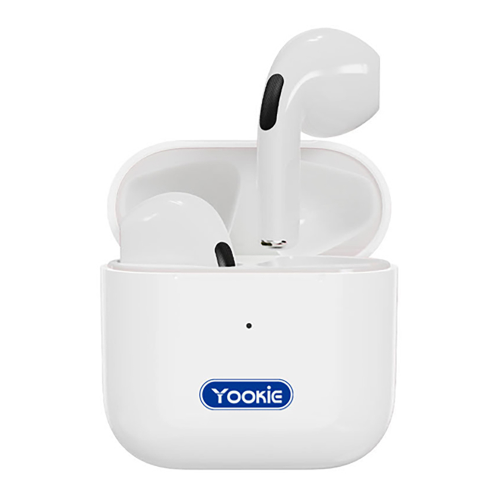 TRUE WIRELESS (หูฟังไร้สาย) YOOKIE YKS16 (WHITE)