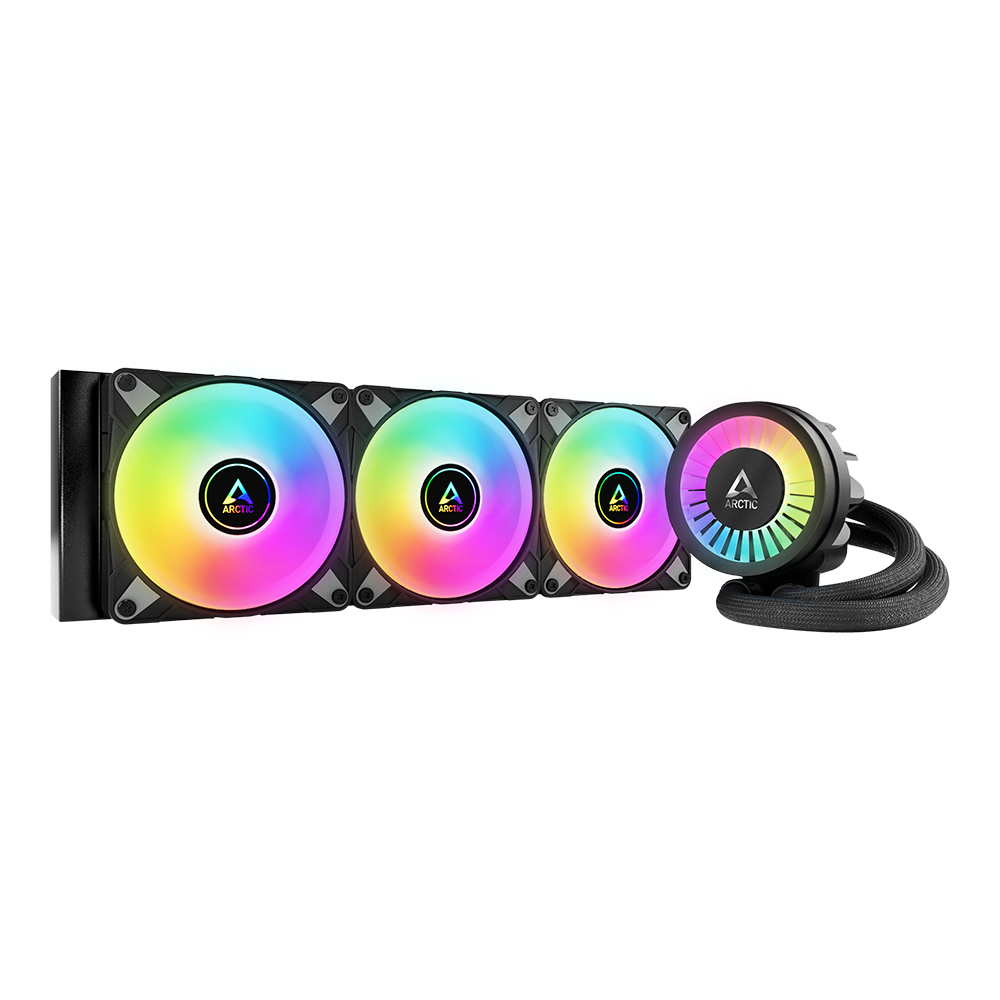 CPU LIQUID COOLER (ระบบระบายความร้อนด้วยน้ำ) ARCTIC LIQUID FREEZER III 360 A-RGB (BLACK)