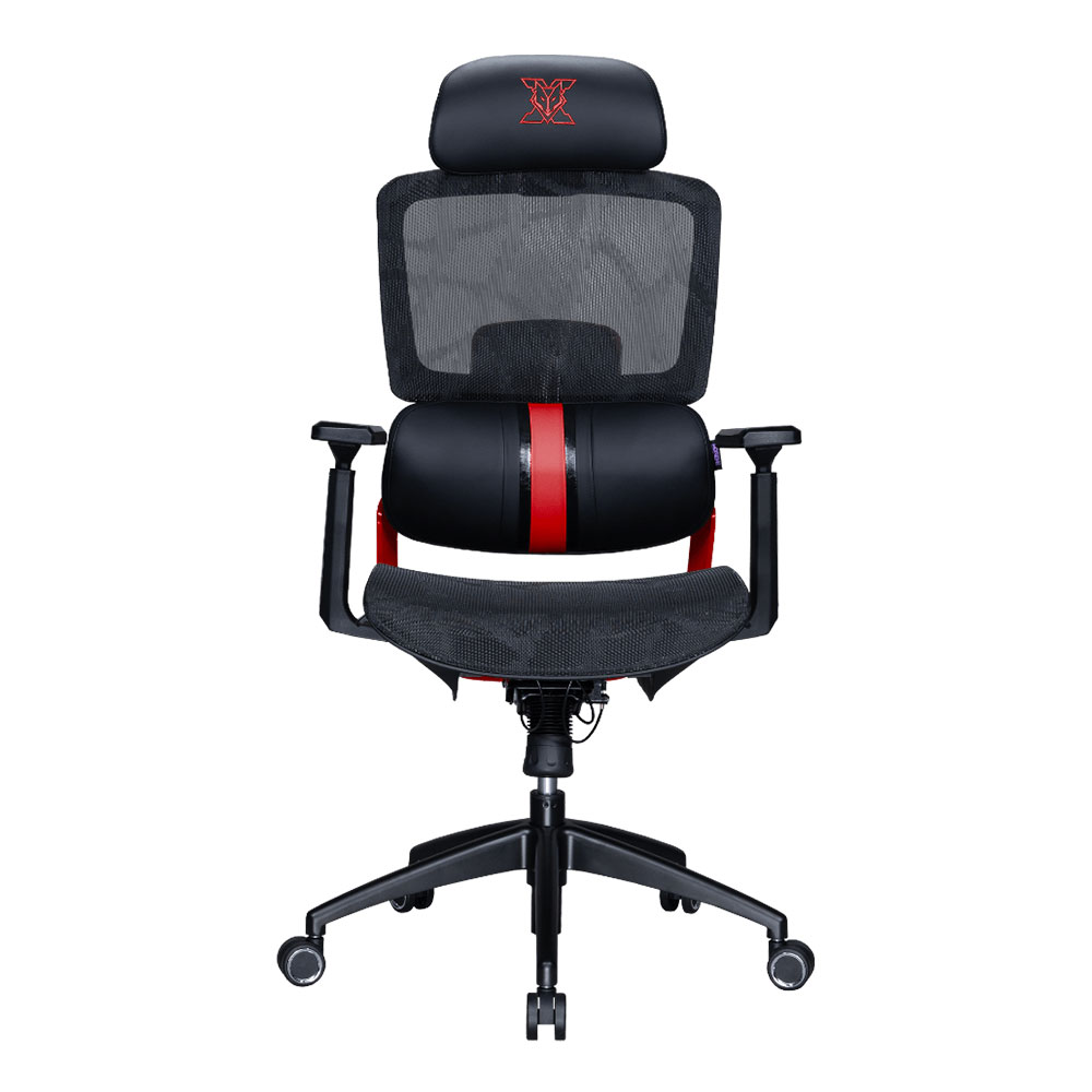 ERGONOMIC CHAIR (เก้าอี้เพื่อสุขภาพ) NUBWO REGEN SERIES NXRG03 (BLACK-RED)